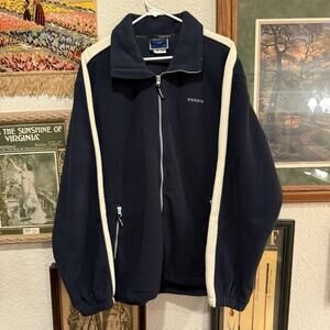 Vintage 90s RARE Volvo Sports Racing‎ Official Licensed Sweater Jacket Size XL